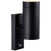 Photograph: Nordlux Tin Maxi Double Sensor Wall Light Black