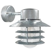Photograph: Nordlux Vejers Down Wall Light Galvanized