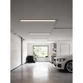 Photograph: Nordlux Westport 60 Single Batten Light Fitting Grey