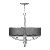 Photograph: Quintiesse Ascher 3 Light Crystal Chandelier In Polished Chrome - QN-ASCHER3P