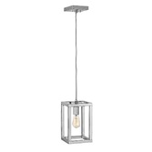 Photograph: Quintiesse Ensemble 1 Light Pendant In Polished Nickel - QN-ENSEMBLE1P-PN