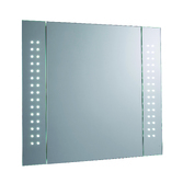 Photograph: Revelo Bathroom Mirror Cabinet With 6500K LED Lights, Motion Sensor, 2 Shelves & Shaver Socket