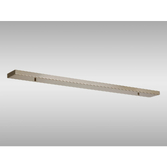 Photograph: Satin Nickel No Hole Linear Bar Ceiling Plate - 1100mm x 100mm