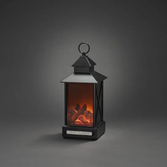 Photograph: Small Lantern Fireplace, 4 Led Timer 8H, B/O 3 x C