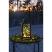 Photograph: Small Lantern Trees and Santa, 31 Led Timer 8H, B/O 3 x C