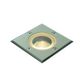 Photograph: Square Marine Grade Stainless Steel IP65 Ground Light