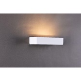 Photograph: Stylish Lighting Arizona 1 Light White Plaster Wall Light SL4701