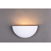 Photograph: Stylish Lighting Arizona 1 Light White Plaster Wall Light SL5701