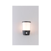 Photograph: Stylish Lighting Hawai Grey Exterior Wall Light Complete With PIR - IP44