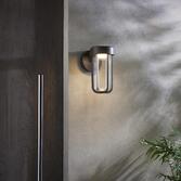 Photograph: Thorlight Vada Brushed Bronze Finish LED Exterior Wall Light Complete With Clear Glass - IP44, 2700K