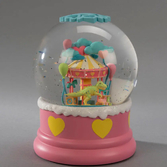 Photograph: Water lantern 3xAA dino carousel, w.white Led, timer