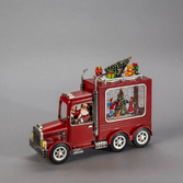 Photograph: Water lantern 3xAA Santas truck Warm White Led, 5H timer