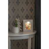 Photograph: Water Lantern Photo Frame Santa Led B/O 3 x AA & USB