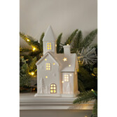 Photograph: WHITE CERAMIC HOUSE - Led W/W