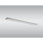 Photograph: White Linear 4 Hole Ceiling Plate - 90 X 10cm