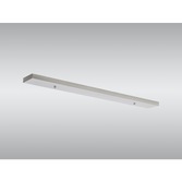 Photograph: White Linear No Hole Ceiling Plate - 90 X 10cm