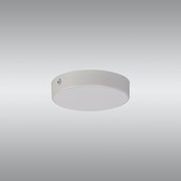 Photograph: White No Hole Ceiling Plate - 12cm