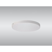 Photograph: White No Hole Ceiling Plate - 28cm