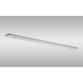 Photograph: White No Hole Rectangular Ceiling Plate - 1400mm x 100mm