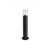 Photograph: Winchester Aluminium Dark Grey 600mm Led Aluminium Outdoor Bollard Light Complete With Glass - IP65