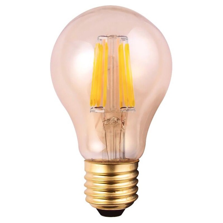 7W E27 AMBER DIMMABLE GLS LAMP - 2200K