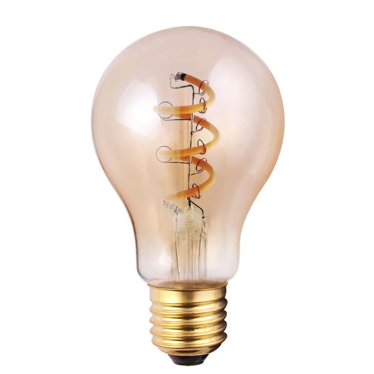 7W E27 AMBER DIMMABLE GLS LED LAMP - 2200K