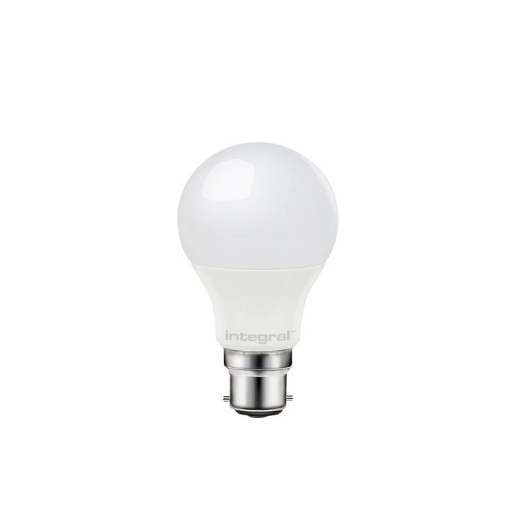 8.8W B22 Opal Gls Warm White Led Lamp - 2700K