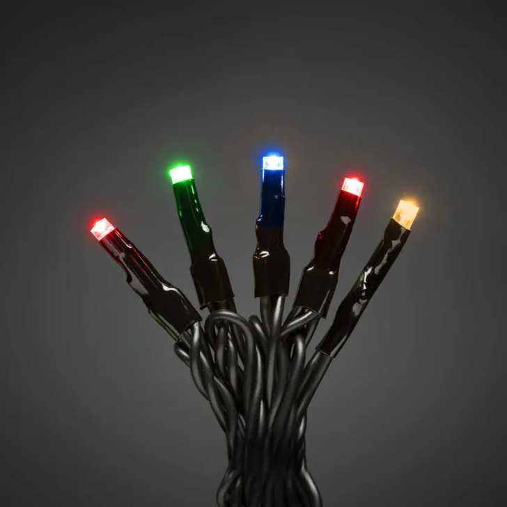 80 Micro Led Light Set - Multi-Coloured, IP20 Transformer