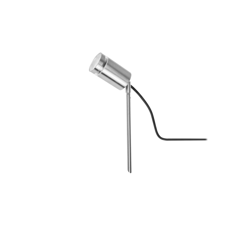 Adjustable Outdoor Ground Spike Spotlight In Stainless Steel - IP65