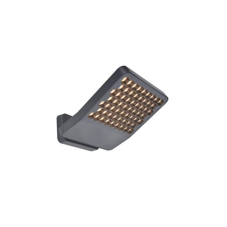 Atlantis Large Outdoor LED Flood Light Dark Grey - 3000K