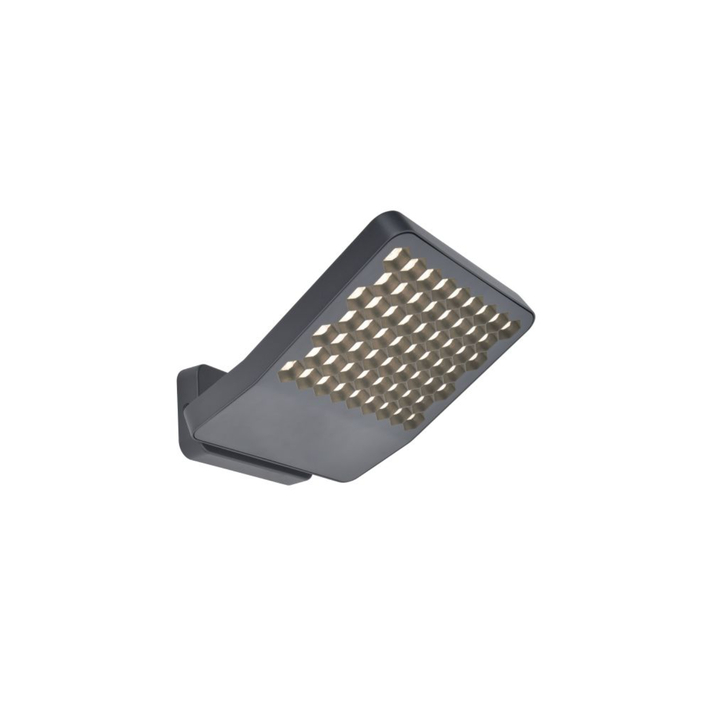 Atlantis Large Outdoor LED Flood Light Dark Grey - 4000K