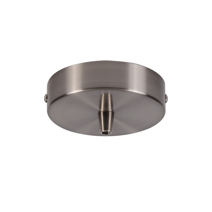 Brushed Nickel Ceiling Rose With Cable Clamp