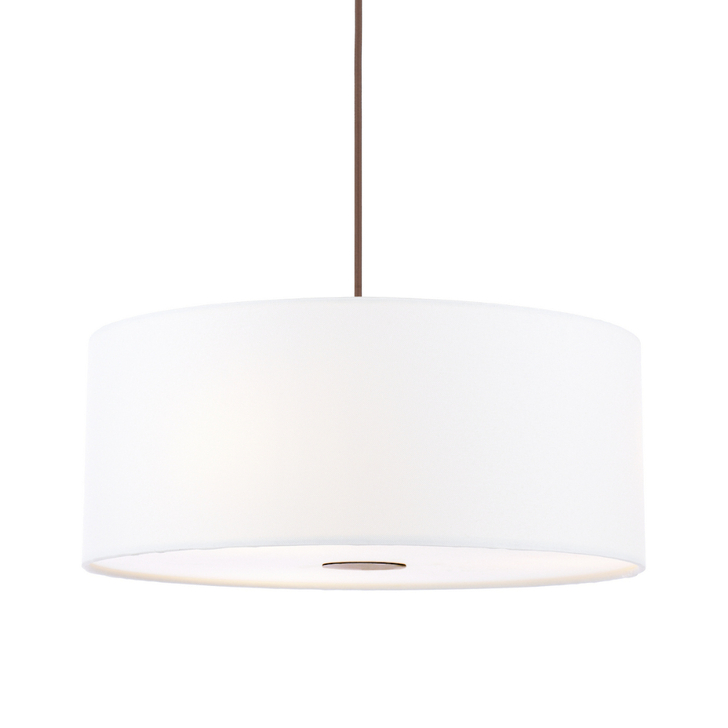 Dar 40cm Isla Easy Fit Pendant Ivory Shade - Shade Only