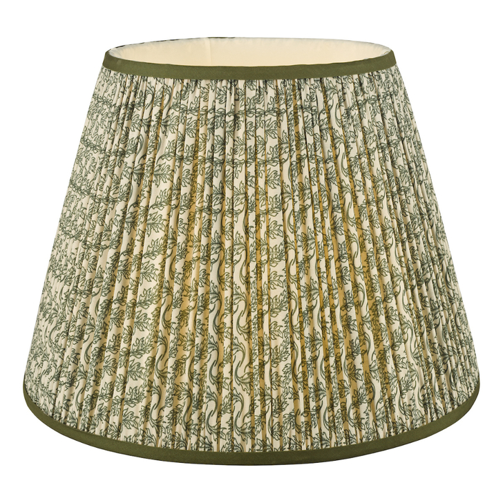 Dar Esther Green Cotton Empire Shade 40cm