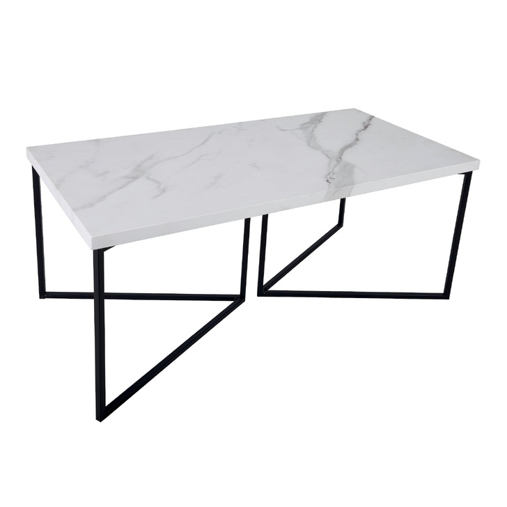 Dar Fotini White Marble Coffee Table