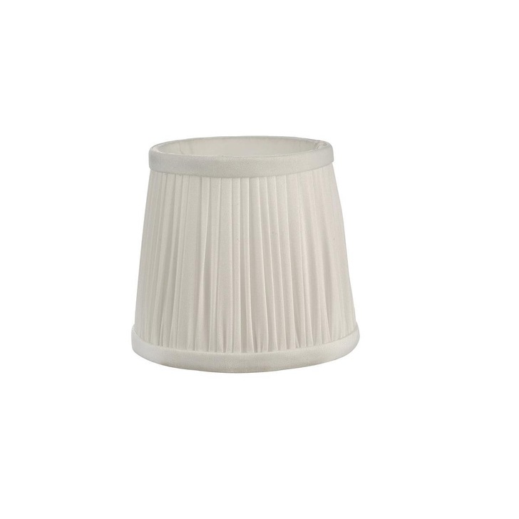 Dar Ulyana ULY0515 14cm Pleated Ivory Shade