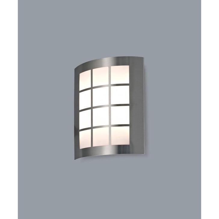 Deco Allegra D0264 Stainless Steel LED Exterior Wall Light - IP44 4000K