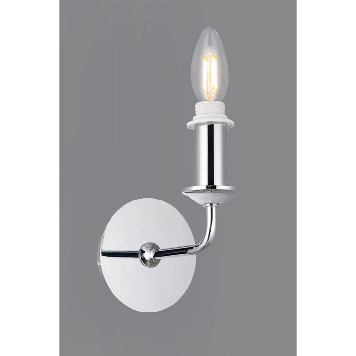 Deco Banyan D0360 Polished Chrome Single Wall Light