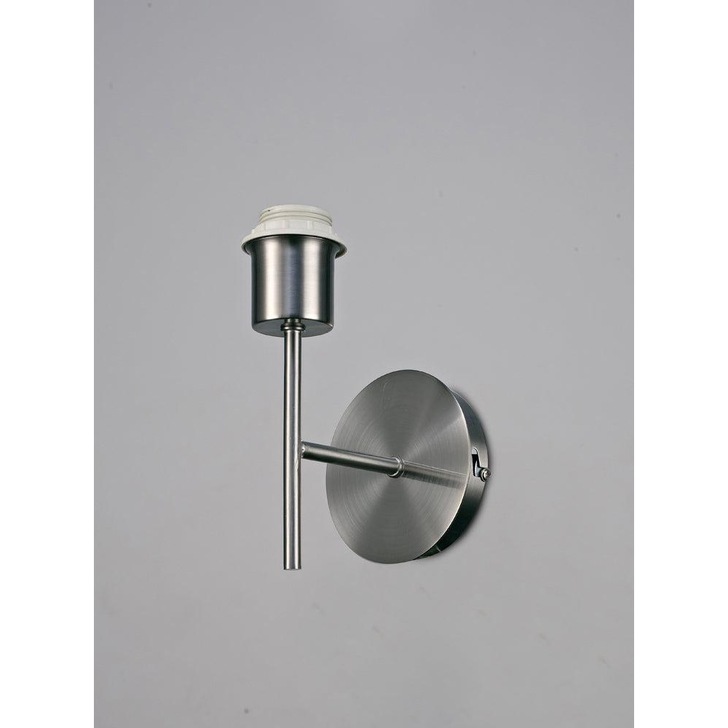 Deco Carlton D0371 Satin Nickel Single Wall Light