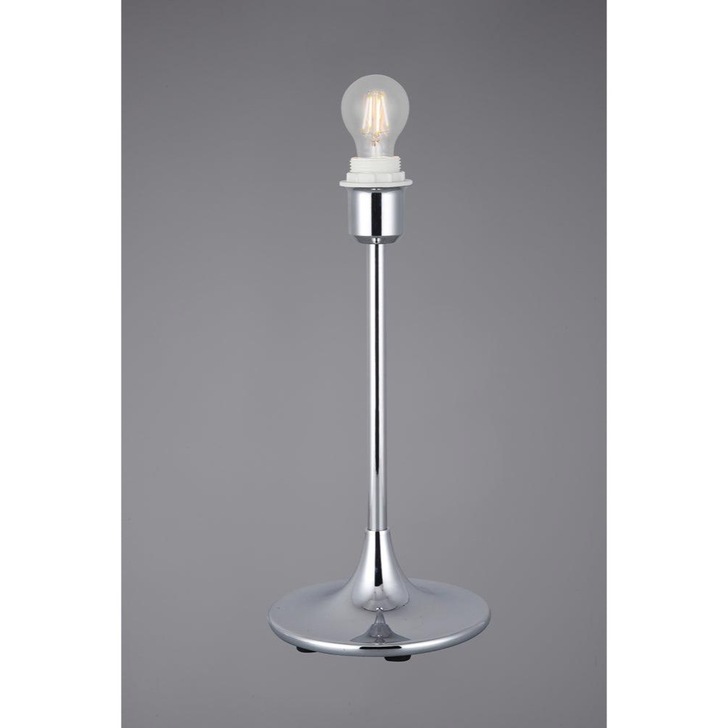 Deco Crowne D0348 Polished Chrome Table Lamp - Base Only