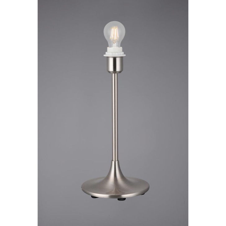 Deco Crowne D0350 Satin Nickel Table Lamp - Base Only