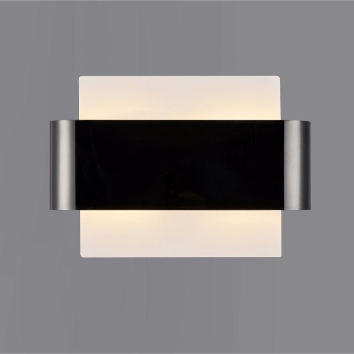 Deco Damo D0381 Black Chrome 2 Light Wall Light