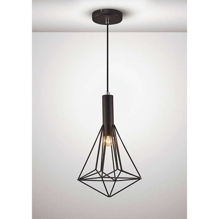 Deco Kristoff D0140 Black Single Pendant