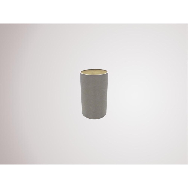 Deco Serena D0315 12cm Taupe Faux Silk Fabric Cylinder Shade With Halo Gold Inner