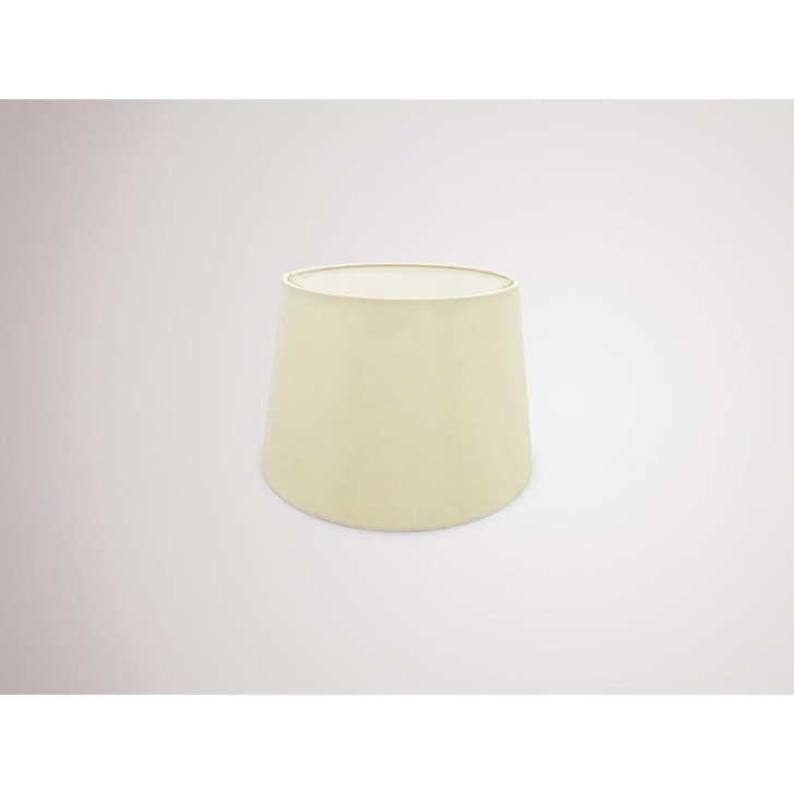 Deco Sutton D0297 30cm Ivory Pearl Faux Silk Fabric Shade With White Laminate Inner