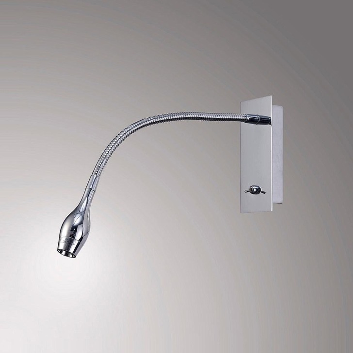 Deco Winslow D0182 Polished Chrome LED Flexible Wall Light