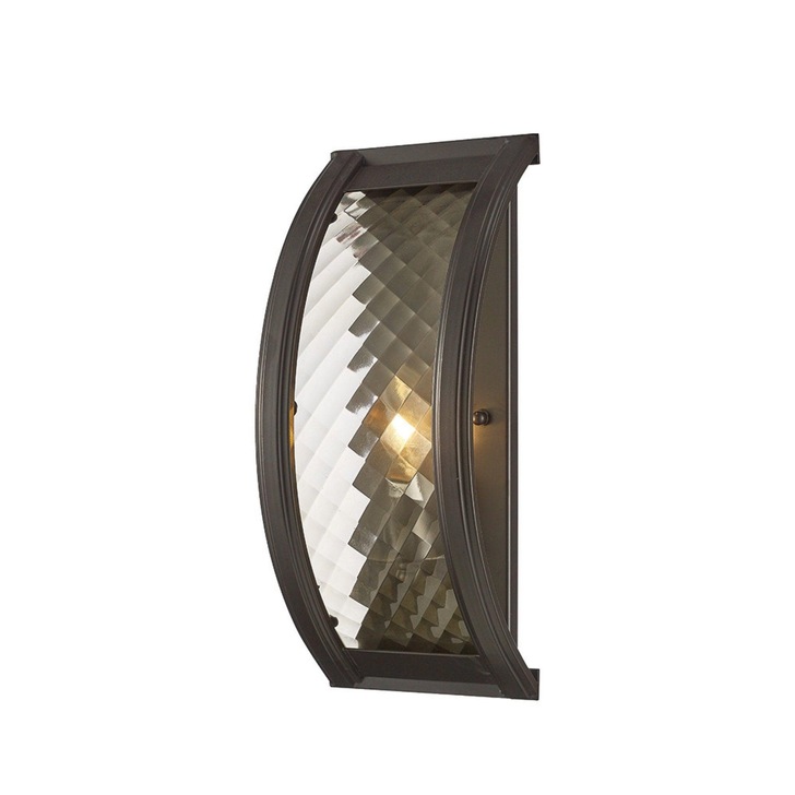 Diyas Asia IL31675 Oiled Bronze Single Wall Light