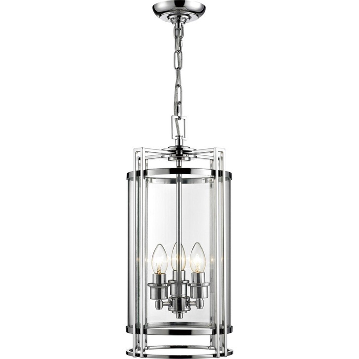 Diyas Eaton IL31082 Polished Chrome 3 Light Pendant