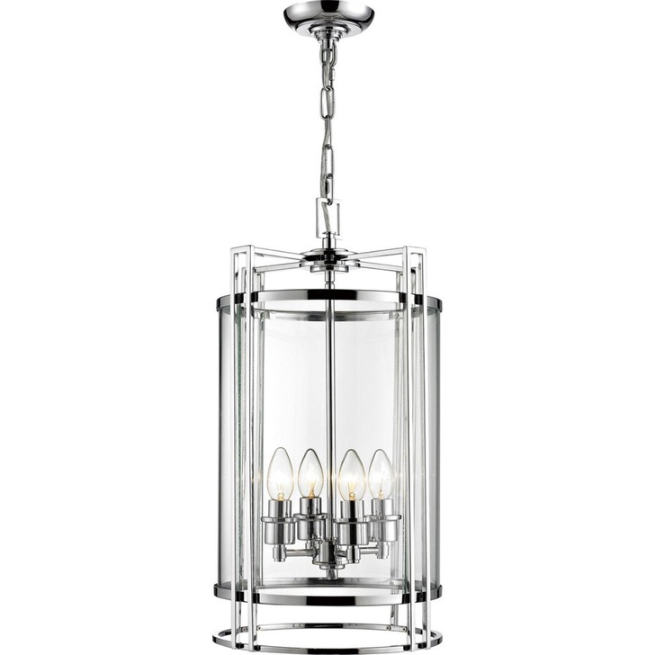 Diyas Eaton IL31083 Polished Chrome 4 Light Pendant