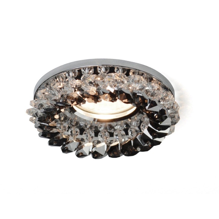 Diyas IL30805SM Clear & Smoked Crystal Downlight